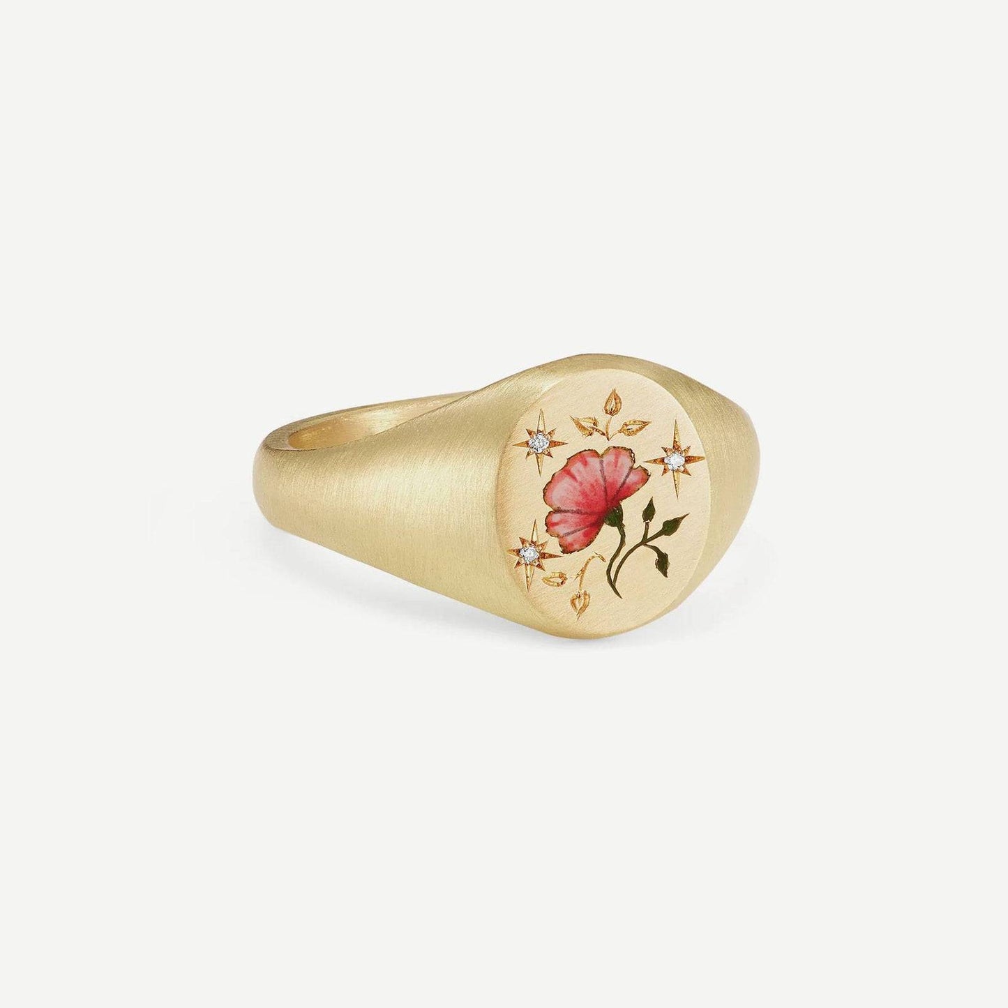 Valentine’s Day Lion & Mermaid Love Ring | 18K Gold-Plated Stainless Steel | Fashion Jewelry for Europe & US