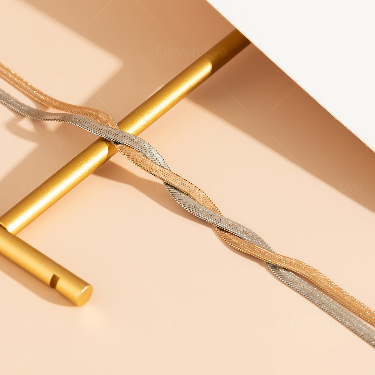 Cold Style Snake Bone Chain Necklace | Vegan-Friendly Long Tassel Design