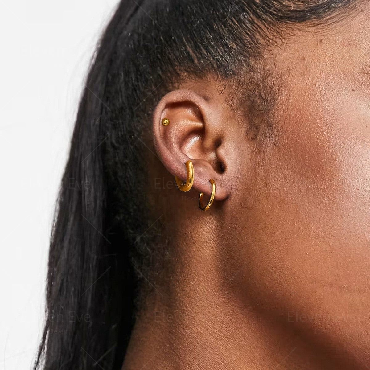 3-Pair Set | Stainless Steel Zirconia & Pearl Earrings | Niche Elegant Style for Women