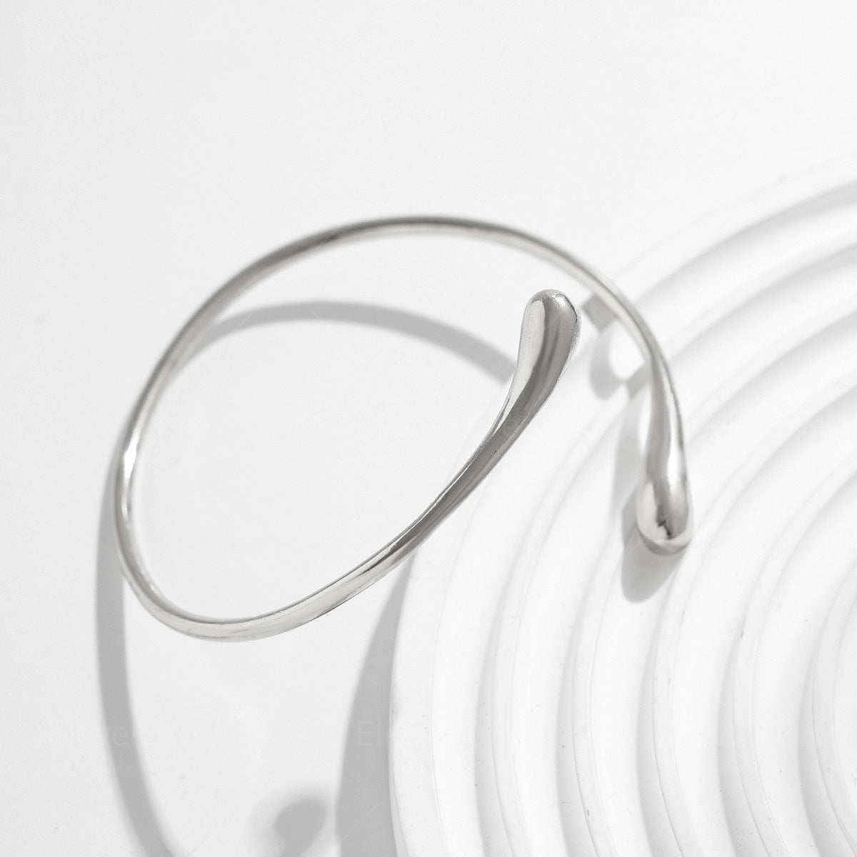 Statement Lava Arm Cuff | Liquid Wind Vein Style | Open Metal Arm Bracelet for Women