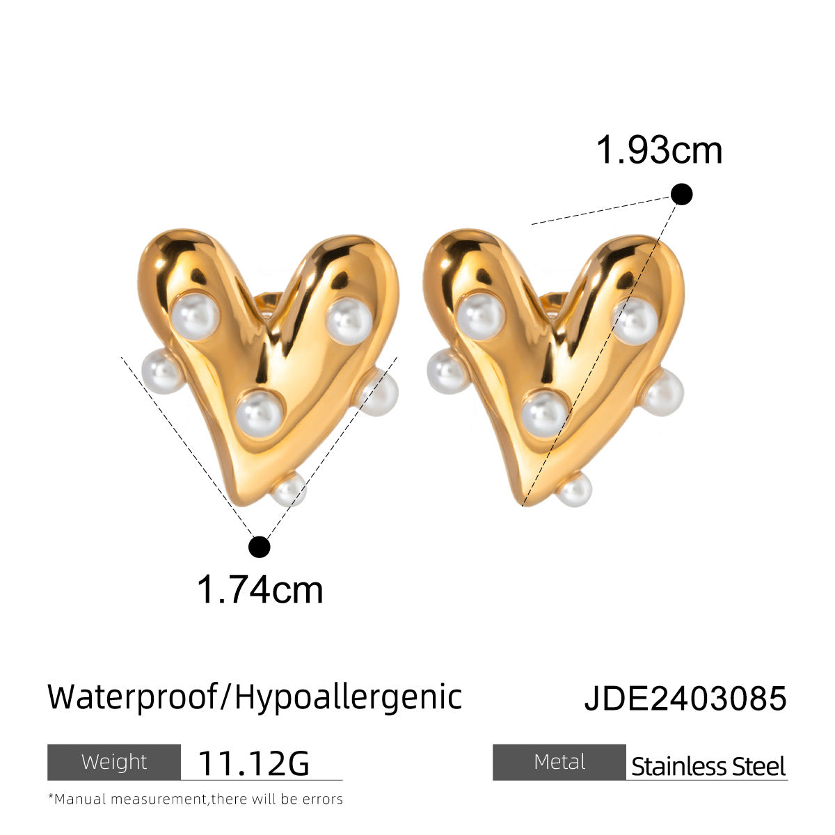 3-Pair Set | Stainless Steel Zirconia & Pearl Earrings | Niche Elegant Style for Women