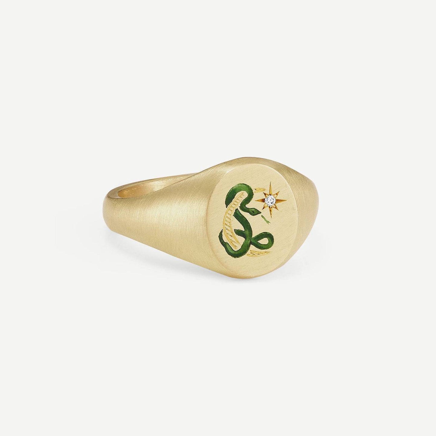 Valentine’s Day Lion & Mermaid Love Ring | 18K Gold-Plated Stainless Steel | Fashion Jewelry for Europe & US