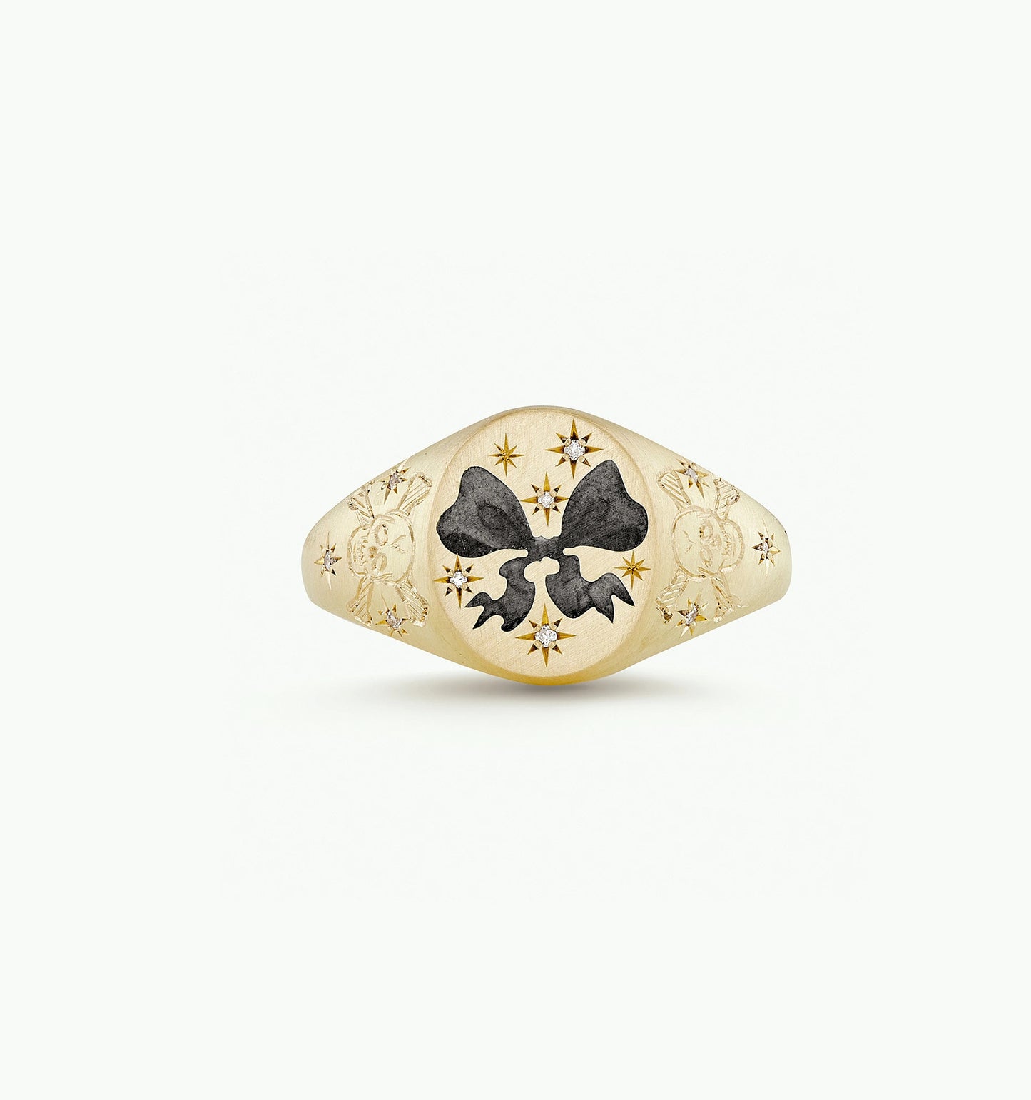 Valentine’s Day Lion & Mermaid Love Ring | 18K Gold-Plated Stainless Steel | Fashion Jewelry for Europe & US