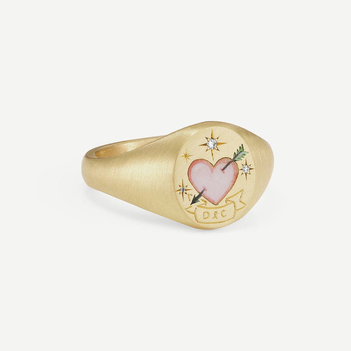 Valentine’s Day Lion & Mermaid Love Ring | 18K Gold-Plated Stainless Steel | Fashion Jewelry for Europe & US