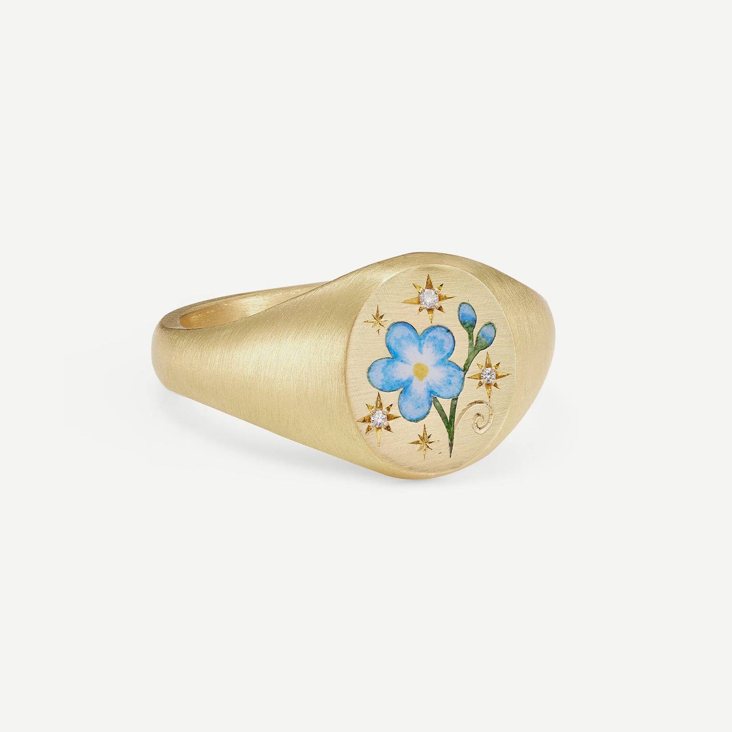 Valentine’s Day Lion & Mermaid Love Ring | 18K Gold-Plated Stainless Steel | Fashion Jewelry for Europe & US
