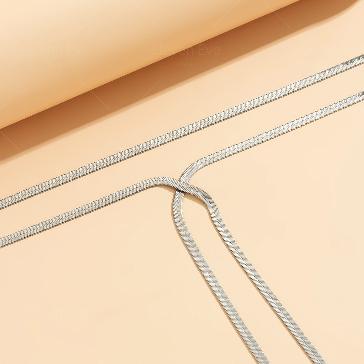 Cold Style Snake Bone Chain Necklace | Vegan-Friendly Long Tassel Design