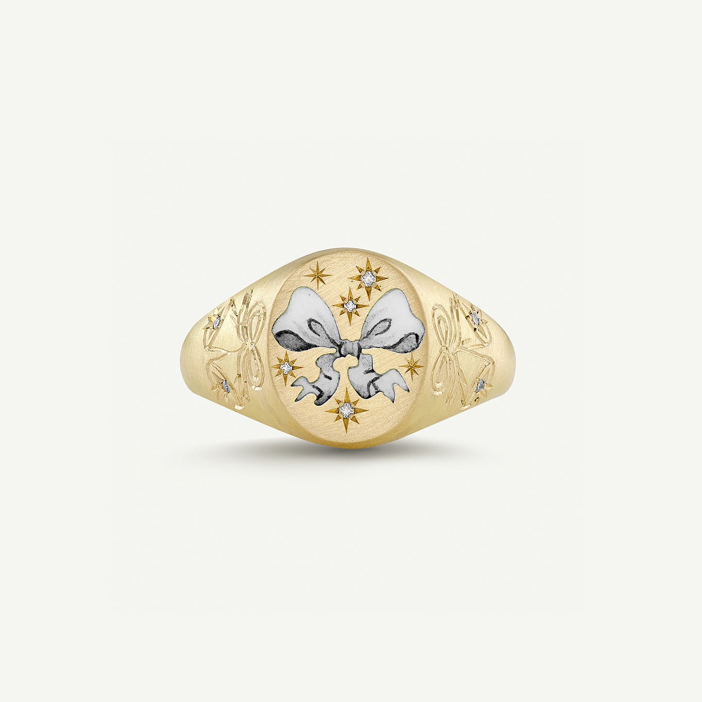 Valentine’s Day Lion & Mermaid Love Ring | 18K Gold-Plated Stainless Steel | Fashion Jewelry for Europe & US