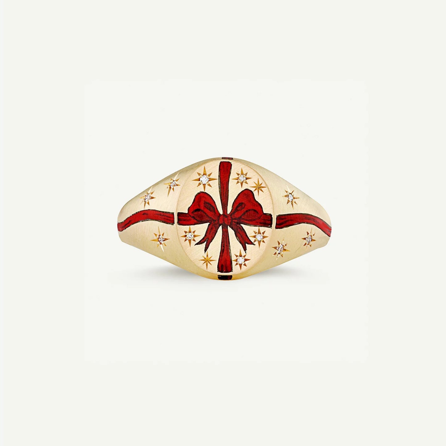 Valentine’s Day Lion & Mermaid Love Ring | 18K Gold-Plated Stainless Steel | Fashion Jewelry for Europe & US