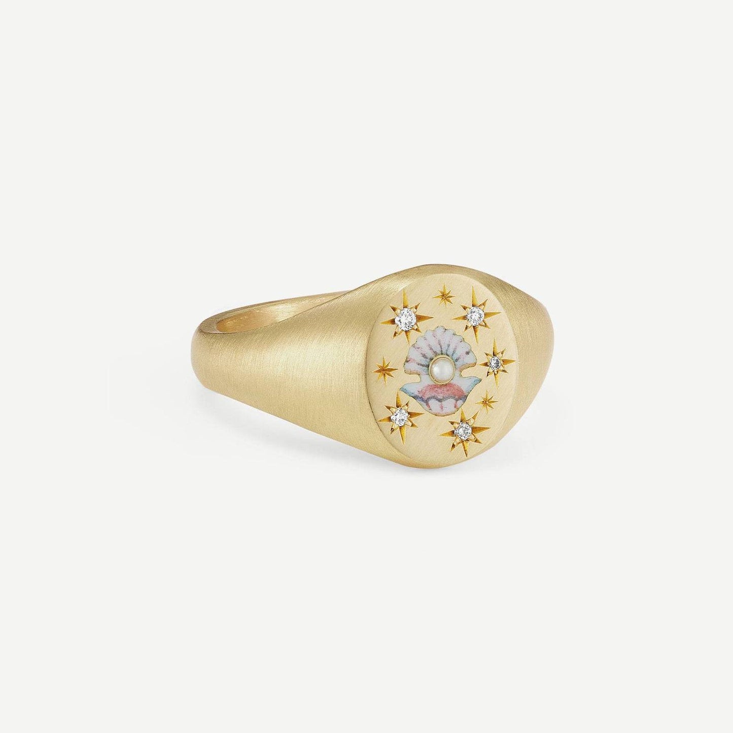 Valentine’s Day Lion & Mermaid Love Ring | 18K Gold-Plated Stainless Steel | Fashion Jewelry for Europe & US