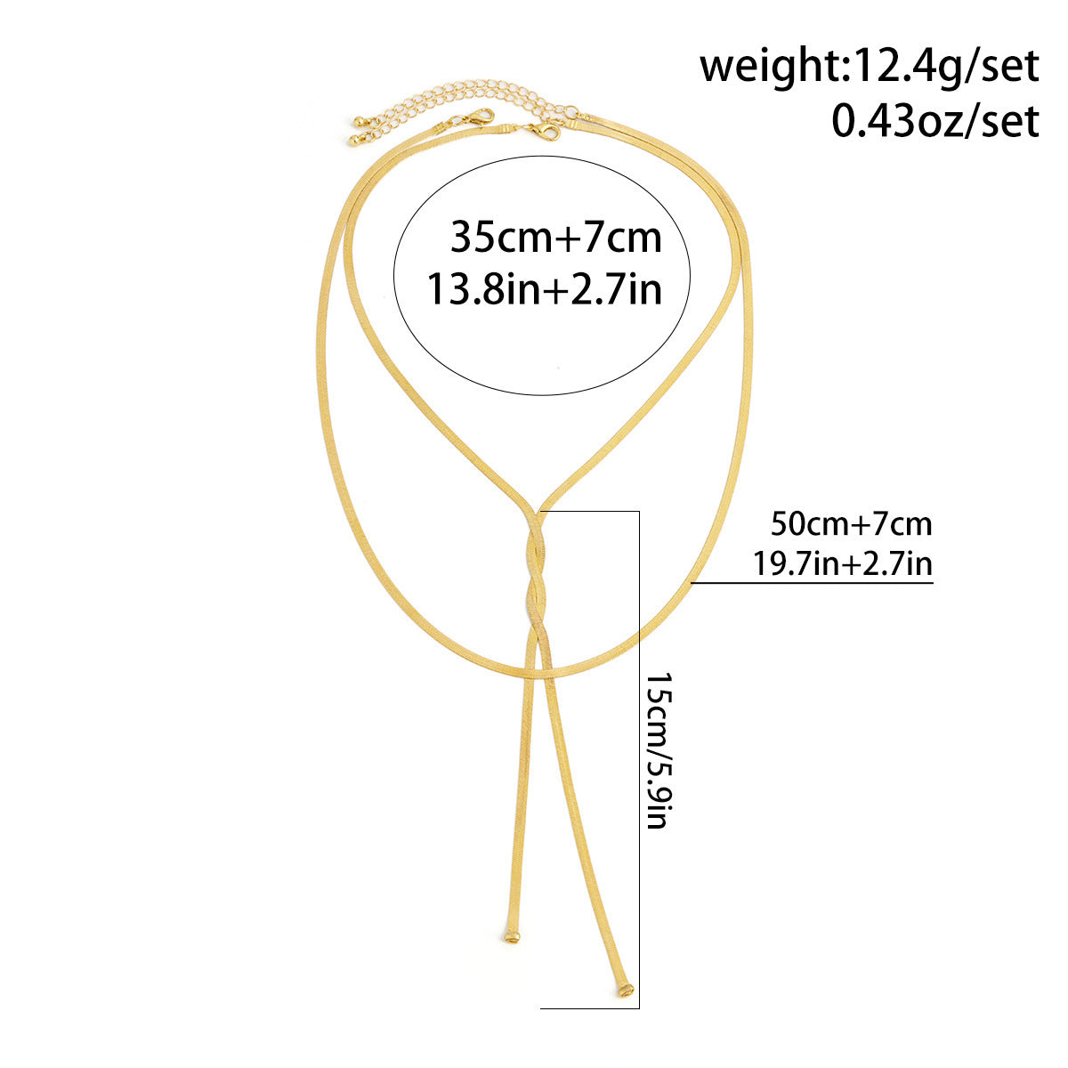 Cold Style Snake Bone Chain Necklace | Vegan-Friendly Long Tassel Design